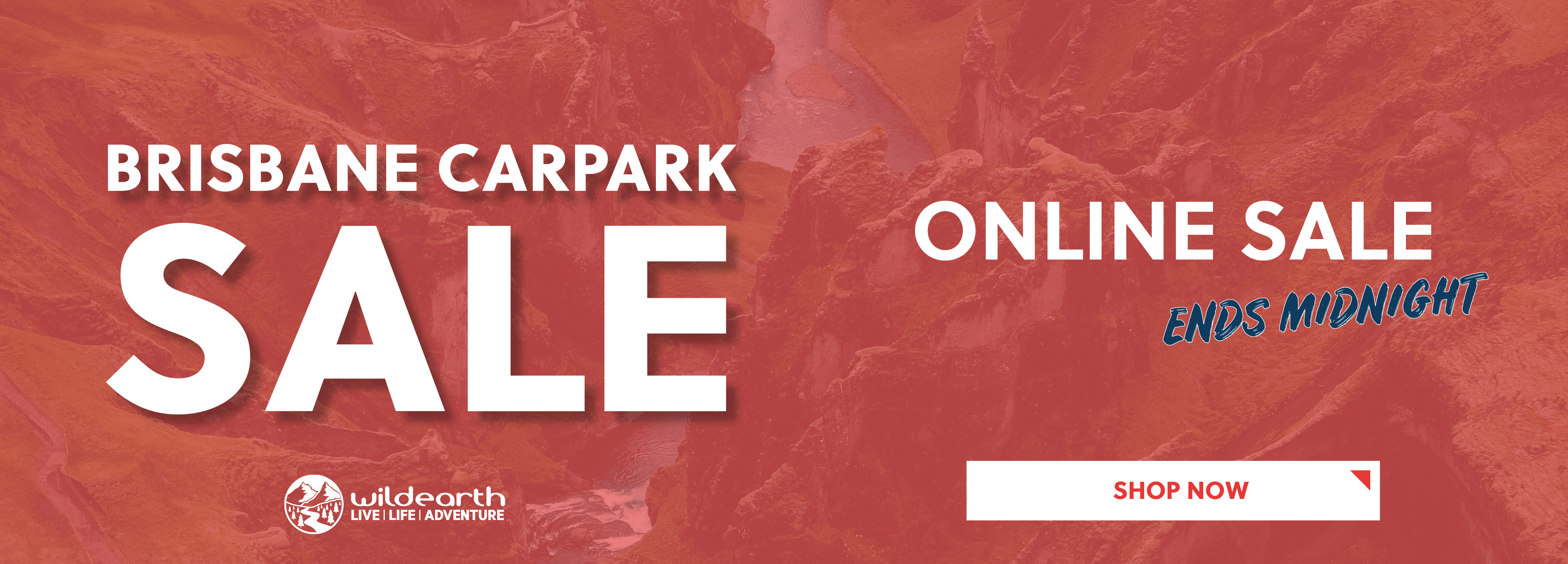 Brisbane Carpark Sale Ends Midnight 25 HS Bnr