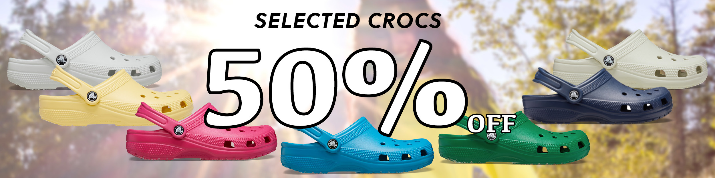 Crocs 50% Off 25 Hs2R Bnr