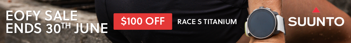 Suunto Race $100 off 25 Hs2R 