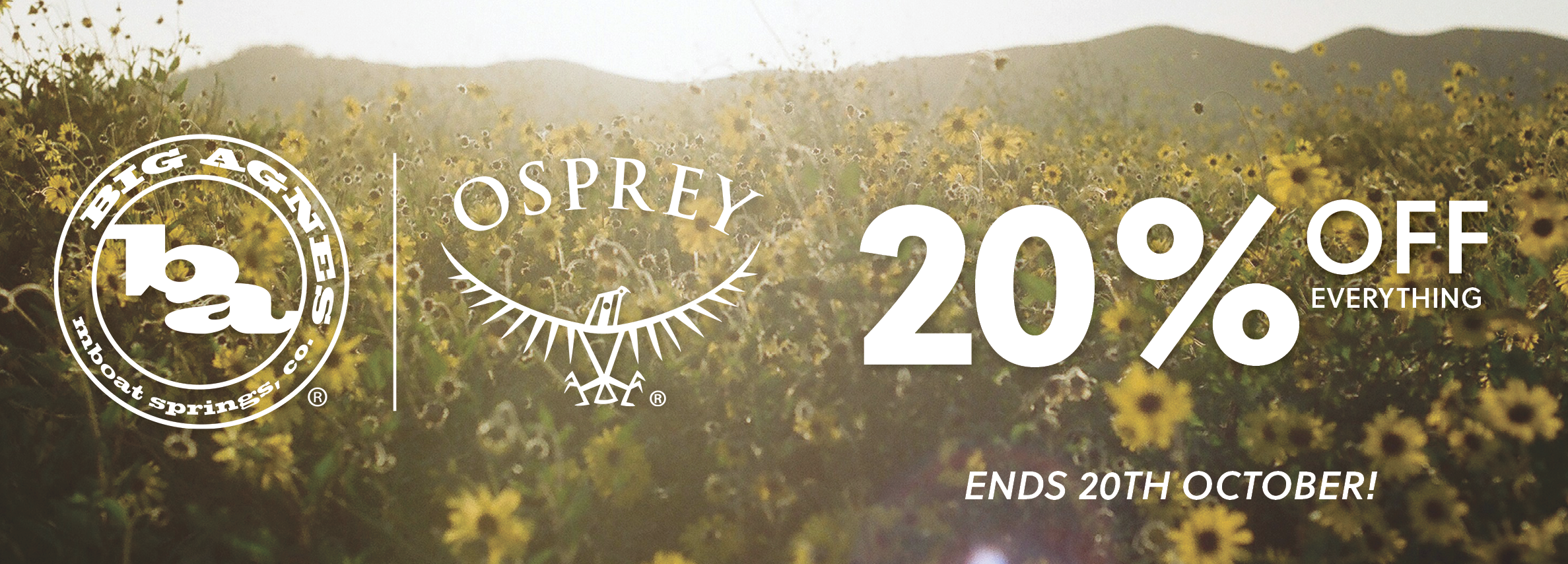 BA & Osprey 20% Sale 25 HS Bnr