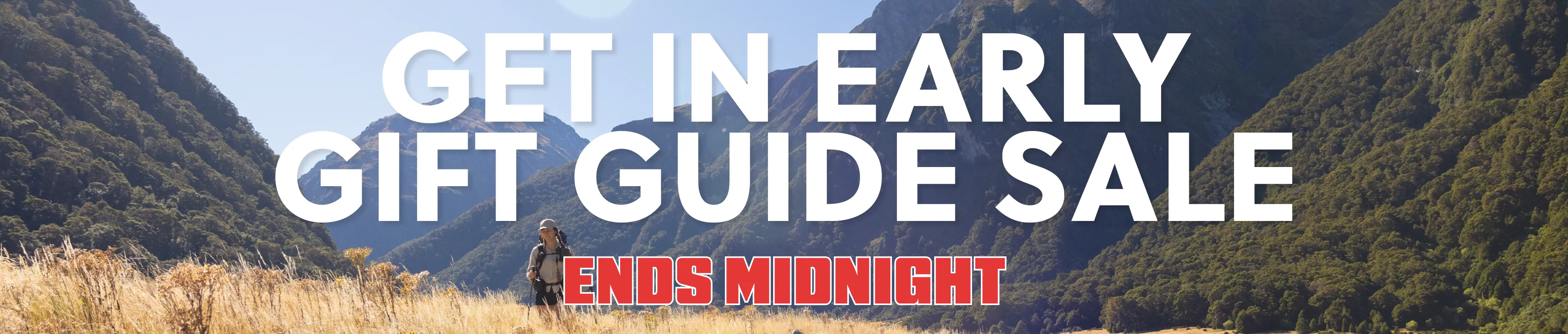 Get in Early Gift Guide Sale ENDS MID 25 HS Bnr