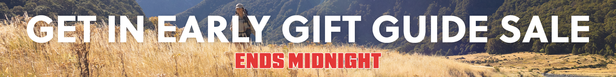 Get in Early Gift Guide Sale ENDS MID 25 XL Cat