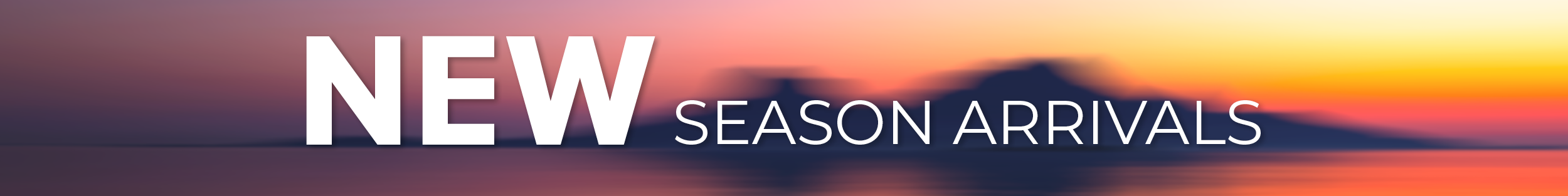 New Season Arrivals 25 XL Cat