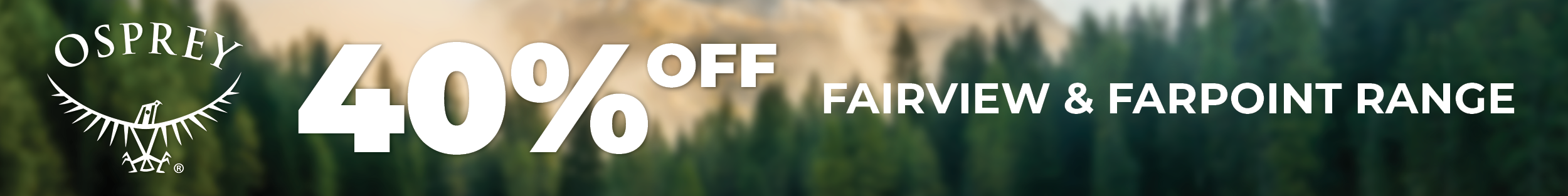 Osprey Far & Fair 40% 25 XL Cat