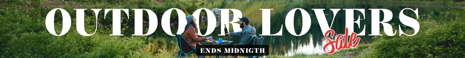 Outdoor Lovers Sale ENDS MIDNIGHT 26 XL Cat