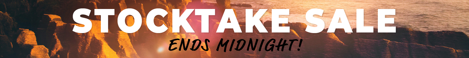 Stocktake Sale 26 ENDS MIDNIGHT XL Cat