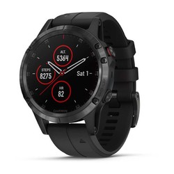 Garmin Fenix 5 Plus GPS Watch - Sapphire Black with Black Band