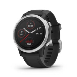 Garmin Fenix 6S Multisport Watch - Silver with Black Band