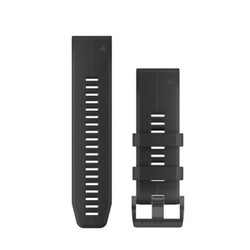 Garmin QuickFit 26 Watch Bands - Black Silicone