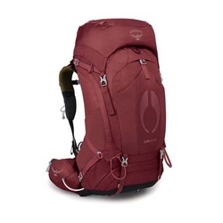 Osprey Aura AG 50L Womens Hiking Backpack - Berry Sorbet Red