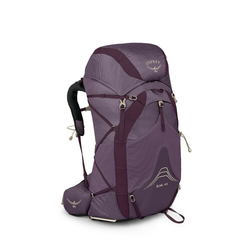 Osprey Eja 48L Ultralight Womens Hiking Backpack - Purple Dusk