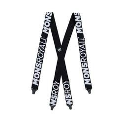 Mons Royale Afterbang Suspenders - Black/White