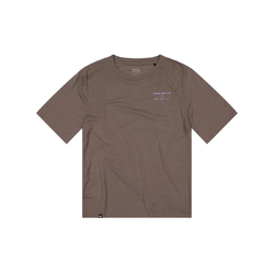 Mons Royale Icon Womens Merino T-Shirt - Walnut