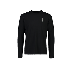 Mons Royale Cascade Merino Flex 200 Mens Long Sleeve Base Layer Top - Black