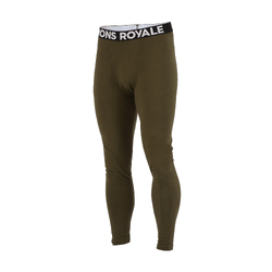 Mons Royale Cascade Merino Flex 200 Mens Base Layer Legging - Dark Olive