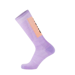 Mons Royale Atlas Merino Unisex Snow Sock - Lupin/Punch