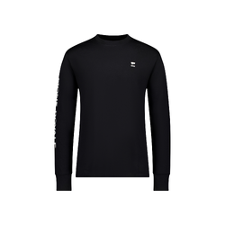 Mons Royale Yotei Classic LS Mens T-Shirt - Black/Black