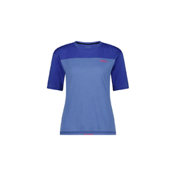 Mons Royale Diversion Womens Merino Short Sleeve Bike Jersey T-Shirt - Ocean/Ultramarine