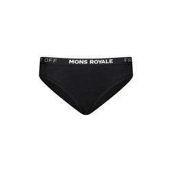 Mons Royale Folo Womens Merino Briefs - Black