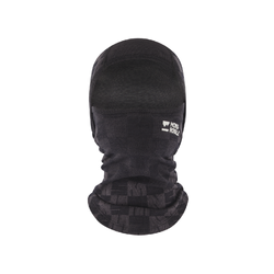 Mons Royale Ascender Unisex Seamless Merino Balaclava - Forged Iron/Black