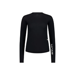 Mons Royale Bella Tech Merino Womens Long Sleeve Shirt - Black