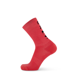 Mons Royale Atlas Unisex Merino Crew Socks - Watermelon
