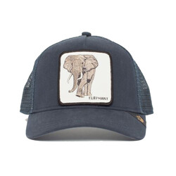 Goorin Bros Elephant 5 Panel Trucker Baseball Cap - Navy