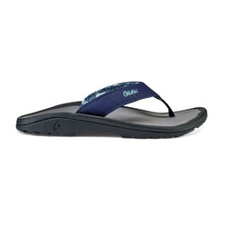 OluKai Ohana Mens Beach Sandals - Deepest Depths/Charcoal