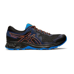 Asics Gel-Sonoma 4 Mens Trail Running Shoes - Black/Flash Coral