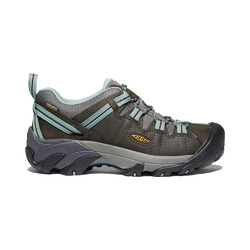 Keen Targhee II Womens Waterproof Hiking Shoes - Black Olive/Mineral Blue