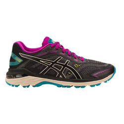 Asics GT-2000 7 Womens Trail Running Shoes - Black/Feather Grey