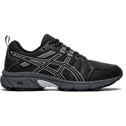 Asics Gel-Venture 7 (D) Womens Trail Running Shoes - Black/Piedmont Grey