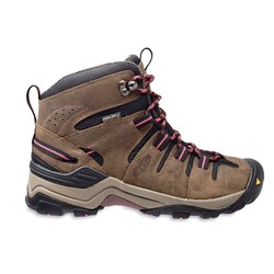 KEEN Gypsum Mid Waterproof Women's Hiking Boots - Olive / Rose