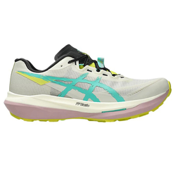 Asics Fuji Speed 4 Mens Trail Running Shoes - Light Dust/Aurora Green