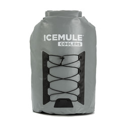 IceMule Pro 23L Large Waterproof Backpack Cooler Bag - Grey