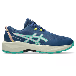 Asics Pre Venture 11 GS Kids Trail Running Shoes - Twilight Blue/Aurora Green