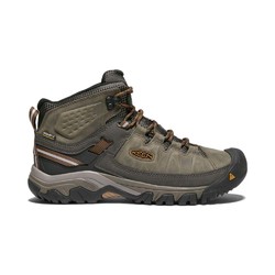 Keen Targhee III Mid Mens Waterproof Boot - Black Olive Golden Brown