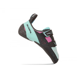 Scarpa Vapor V Womens Climbing Shoes - Dahlia/Aqua
