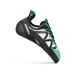 Scarpa Vapor Womens Climbing Shoes - Dust Gray/Aqua
