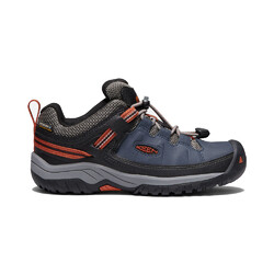Keen Targhee Low Youth Waterproof Hiking Shoes - Blue Nights/Roobios Tea