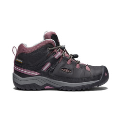 Keen Targhee Mid Youth Waterproof Hiking Boots - Raven/Tulipwood