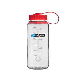 Nalgene Sustain Wide Mouth Water Bottle - 500ml - Clear