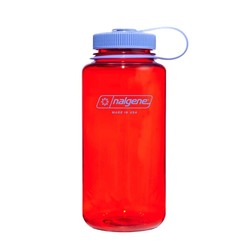 Nalgene Sustain Wide Mouth Water Bottle - 1L - Marmalade