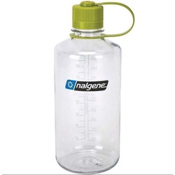 Nalgene Narrow Mouth Sustain Bottle - 1l - Clear/Green