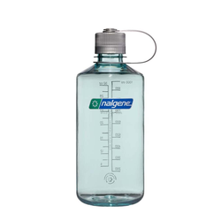 Nalgene Sustain Narrow Mouth Water Bottle - 1L - Sea Foam