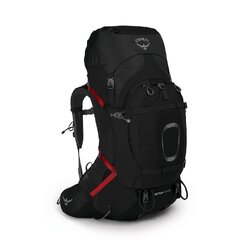 Osprey Aether Plus 60L Mens Hiking Backpack - Black