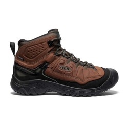 Keen Targhee IV Mens Wide Waterproof Mid Hiking Boots - Bison Black
