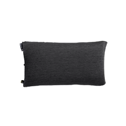 Nemo Fillo Wide Camping Inflatable Pillow - Black Pearl/Birch Bud