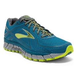 Brooks Mens ASR Adrenaline Trail Running Shoes - Blue/Lime Punch/Anthr