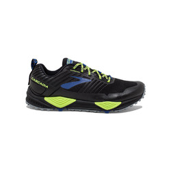 Brooks Cascadia 13 Mens Trail Running Shoes - Black/Nightlife/Blue